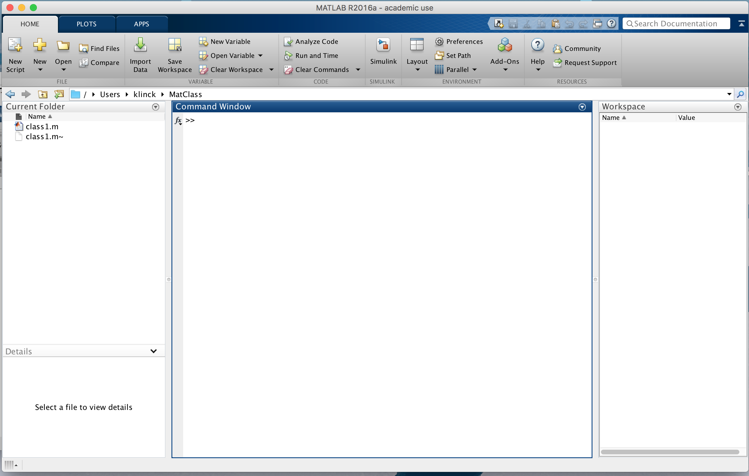 matlab window