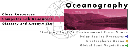 oceanography banner