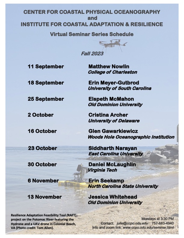 2023 Fall Seminars