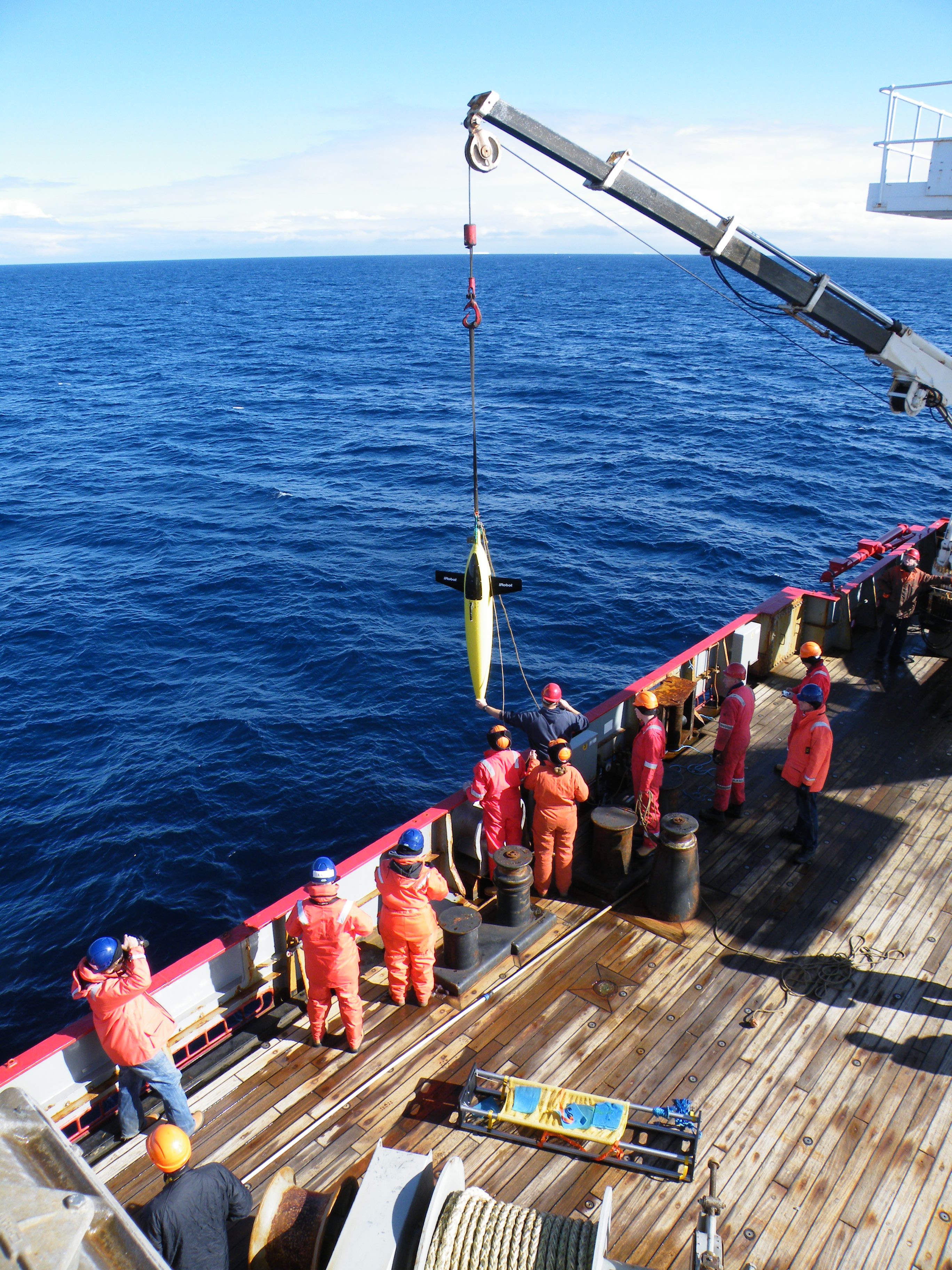 Glider deployment